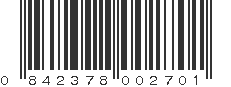 UPC 842378002701