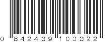 UPC 842439100322