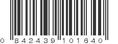 UPC 842439101640