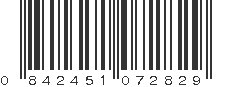 UPC 842451072829