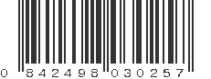 UPC 842498030257