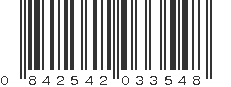 UPC 842542033548