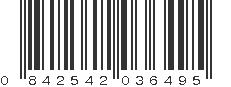 UPC 842542036495