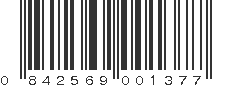 UPC 842569001377