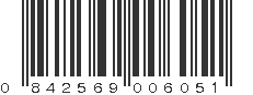 UPC 842569006051