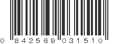 UPC 842569031510