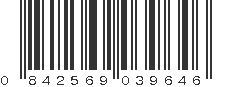 UPC 842569039646