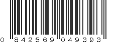 UPC 842569049393