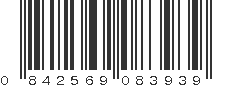 UPC 842569083939