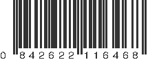 UPC 842622116468