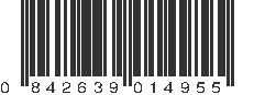 UPC 842639014955