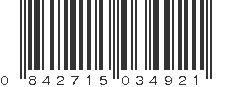 UPC 842715034921