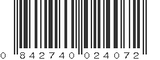 UPC 842740024072