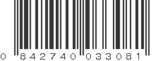 UPC 842740033081