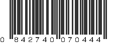 UPC 842740070444