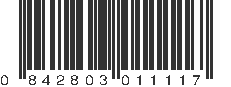 UPC 842803011117