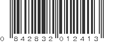 UPC 842832012413