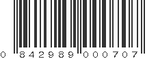 UPC 842989000707