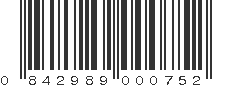 UPC 842989000752