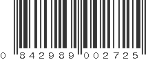 UPC 842989002725