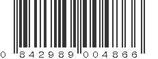 UPC 842989004866