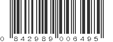 UPC 842989006495