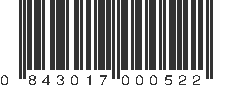 UPC 843017000522