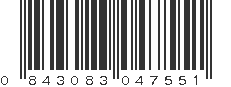 UPC 843083047551