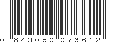 UPC 843083076612