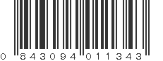 UPC 843094011343