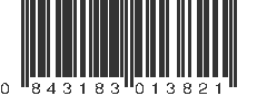 UPC 843183013821