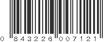 UPC 843226007121