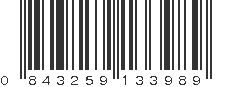 UPC 843259133989