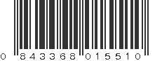 UPC 843368015510