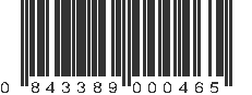 UPC 843389000465