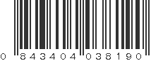 UPC 843404038190