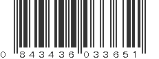 UPC 843436033651