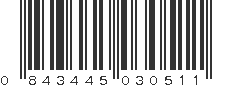 UPC 843445030511