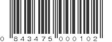 UPC 843475000102