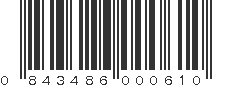 UPC 843486000610