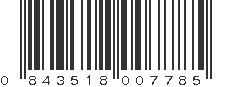 UPC 843518007785