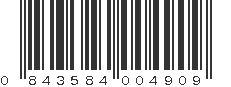 UPC 843584004909