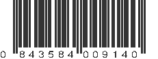 UPC 843584009140