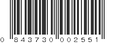 UPC 843730002551