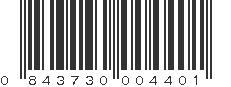 UPC 843730004401