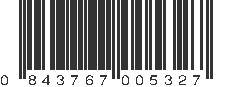 UPC 843767005327