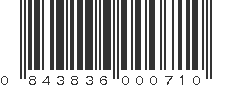 UPC 843836000710