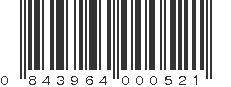 UPC 843964000521