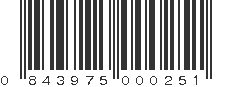 UPC 843975000251