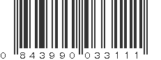 UPC 843990033111